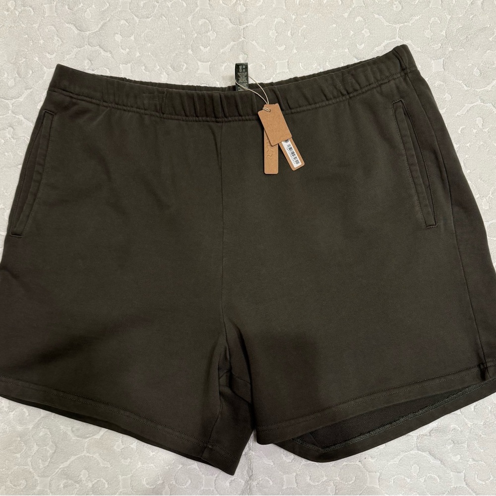 NWT Rare Skims Terry Fleece Relaxed Boyfriend Short XL Military